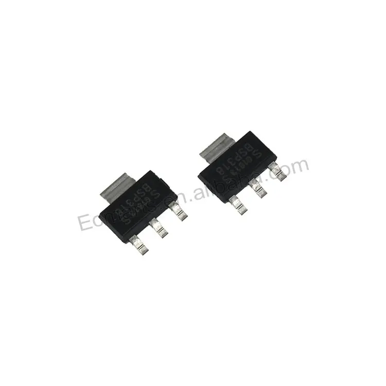 EC-Mart MOSFET N-Ch 60V 2.6A SOT-223-3 BSP318SH6327XTSA1 BSP318SH6327 IC BSP318