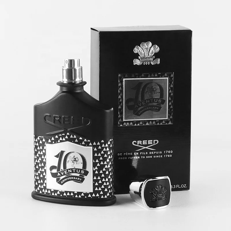 Wholesale 100mL 3.4 fl.oz Eau De Parfum Original Branded Creed Aventus 10th Anniversary Edition EDP Men Perfumes Fragrance