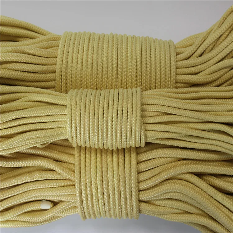 Factory wholesale custom high-quality wear-resistant fiber rope European and American outdoor camping aramid fiber rope