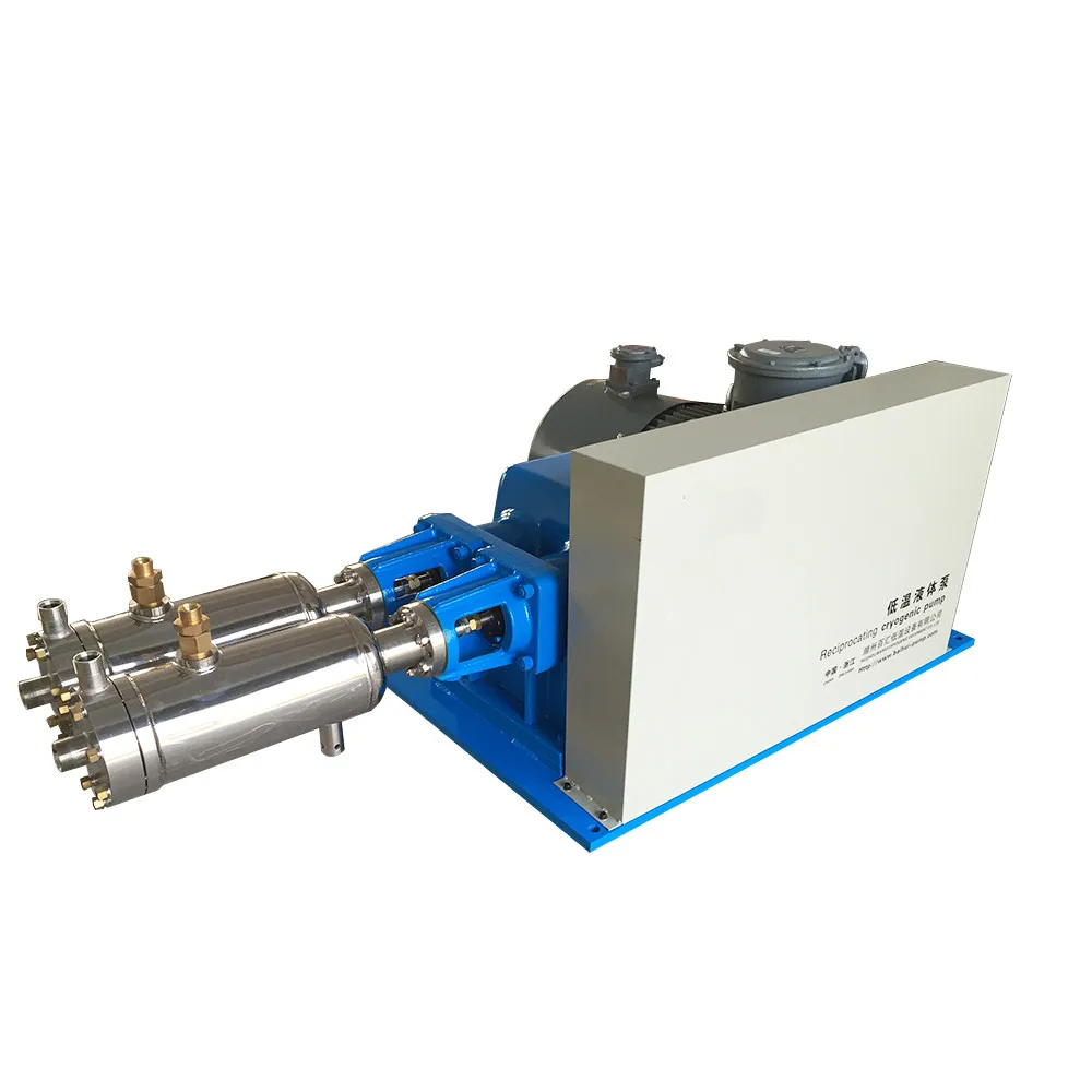 China Factory Direct Sale 300-600L/h Flow High Grade Cryogenic Liquid Nitrogen Reciprocating Pump Price
