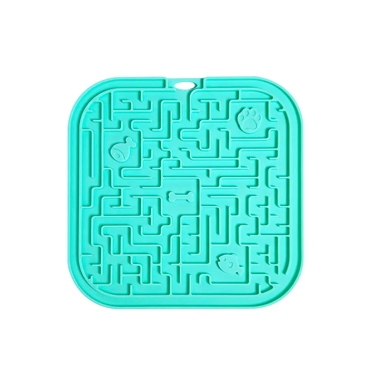 Pet Eating Speed Stops Gulping Labyrinth Slow Feeding Food Mat for Small Dogs Cats