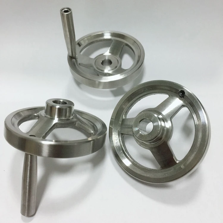 
60MM Milling Machine SUS stainless steel Revolving Handwheel Handle 