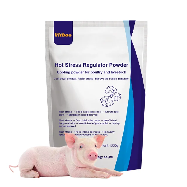 pig piglet  heat stress regulator powder for cooling down increase food intake