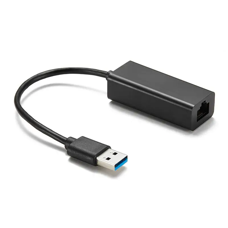 Горячая Распродажа usb 3 0 к rj45 Ethernet адаптер 10/100/1000 м гигабитный сетевой для