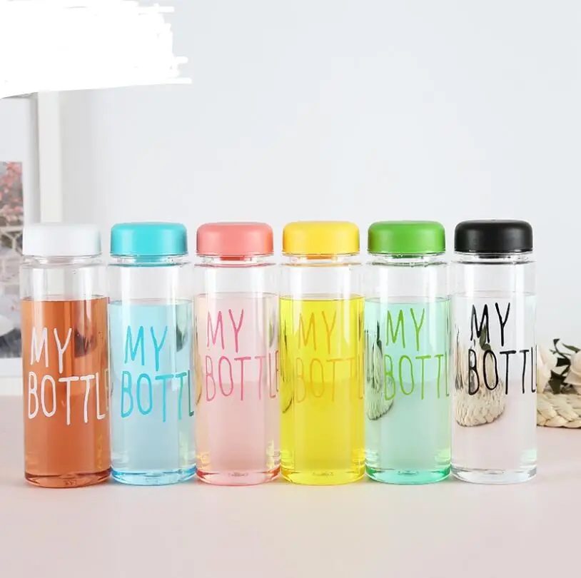 Низкая цена, оптовая продажа, пластиковая бутылка для воды емкостью 500 мл, под заказ