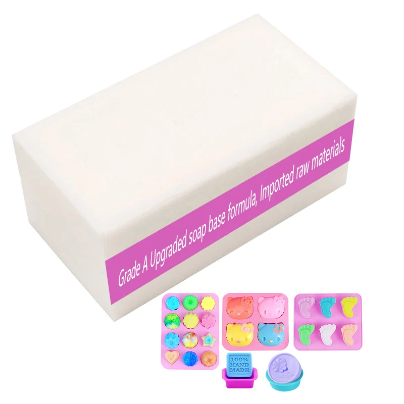 High Quality Foaming Soap Paper Melt And Pour Soap Base Slice Bath Glycerin Savon Travel Scented Portable Bath Diy Skincare Soap