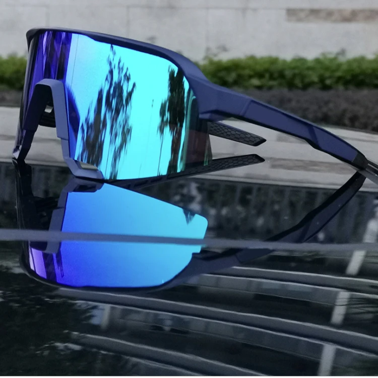 2023 Fashion wholesale mens private label custom logo square fashion manufacturer sports cycling polarized sunglasses