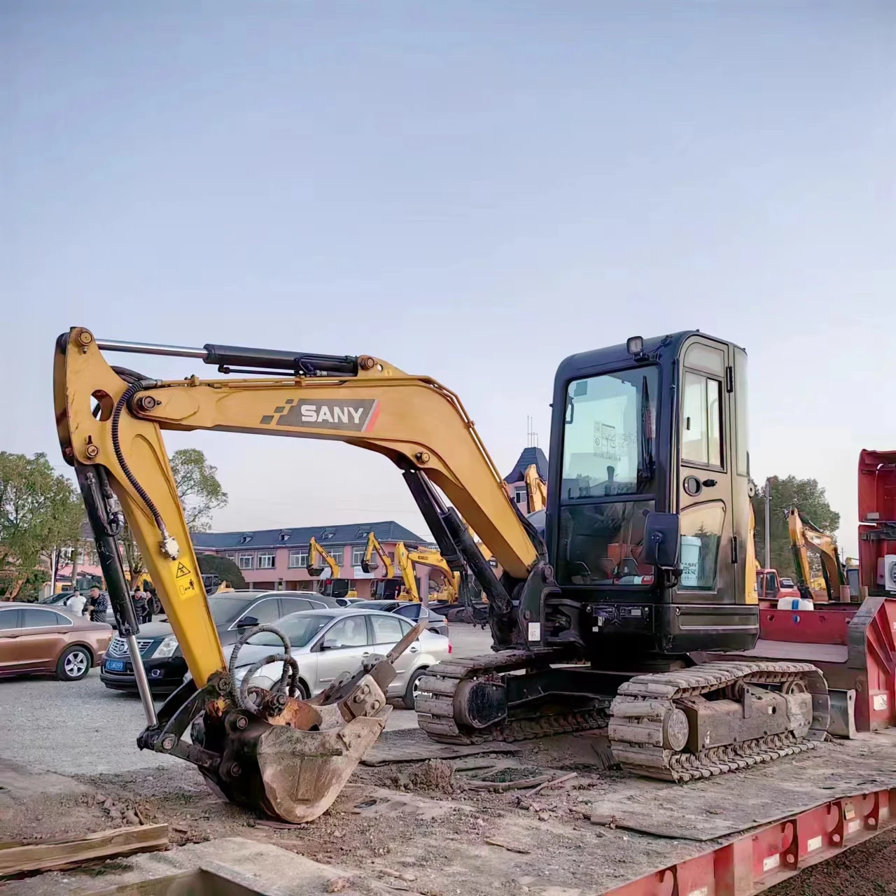 Оригинальный экскаватор Komatsu PC35 PC45 Подержанные экскаваторы Гусеничные по низкой цене