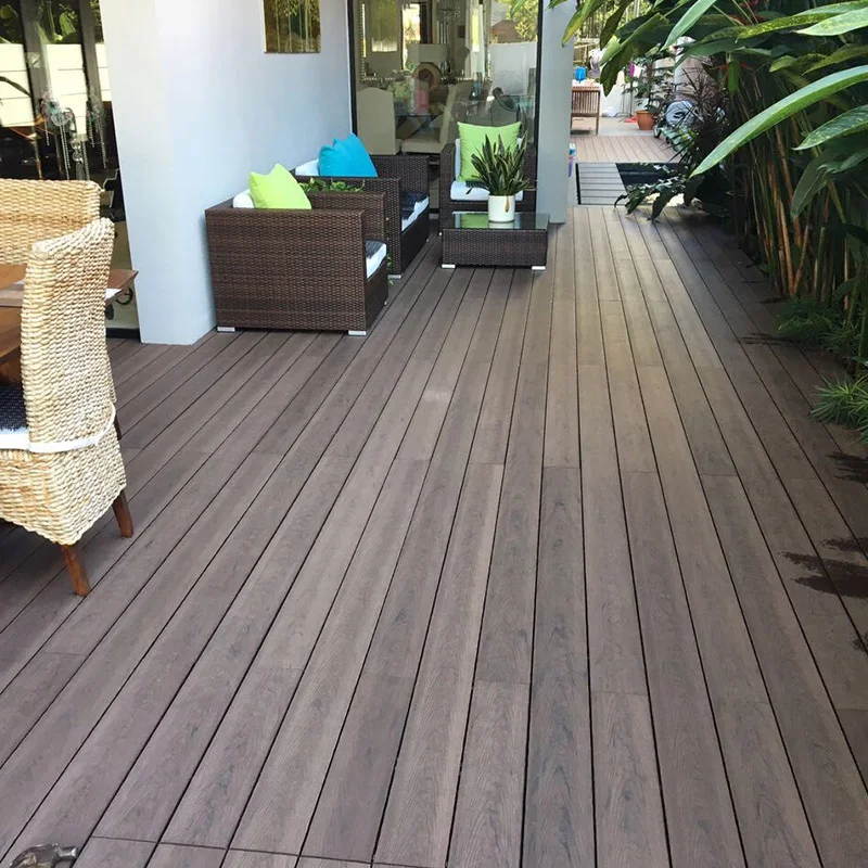 Hot Sale Waterproof WPC Siding Boards Wpc Decking Solid Decking Vinyl WPC Terrace Floor