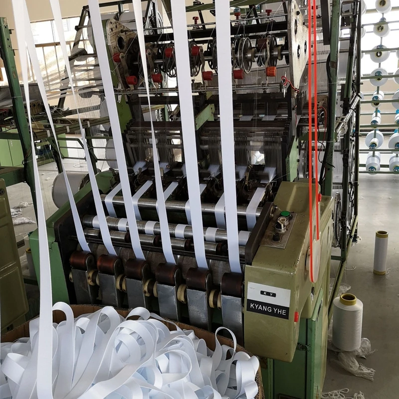 Promotional Custom Printable Plain Ribbon Roll White Blank Thick Polyester Strap Webbing For Lanyard