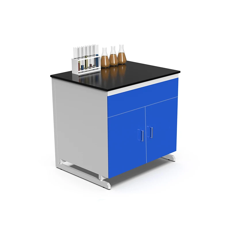 New Steel-Wood Lab Side Bench & Side Table for Laboratory Use