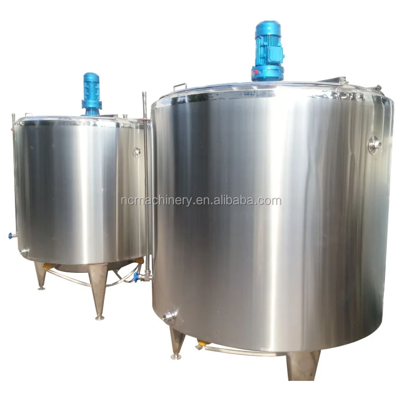 Ice cream plant use aging tank from 50L to 10000L