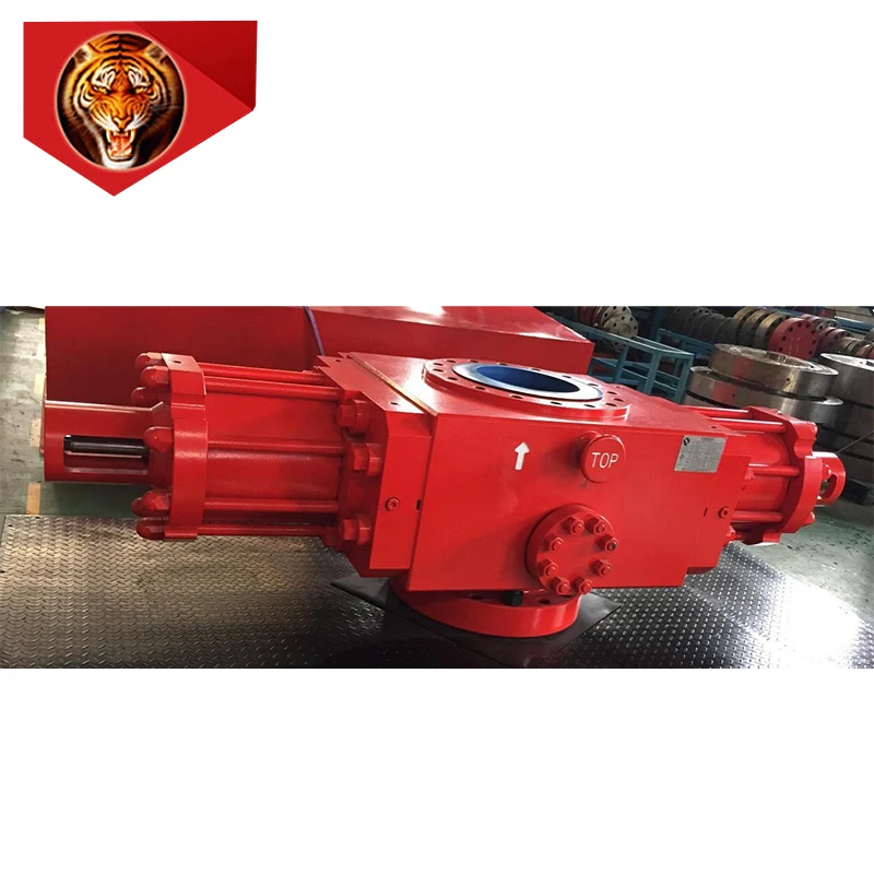 Tigerrig API  high pressure manual  u s type and ring form ram blowout preventer shaffer  ram bop for well drilling