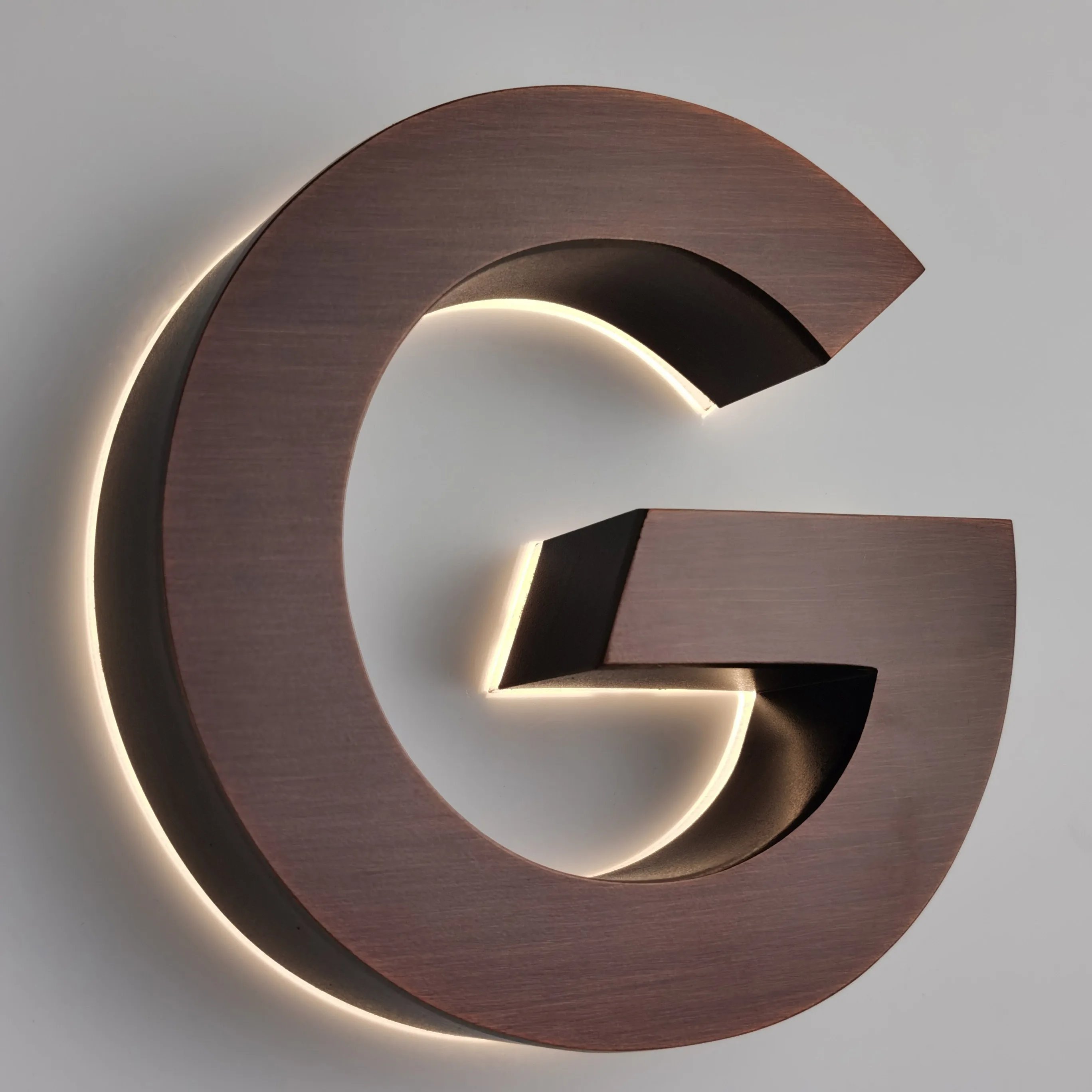 
3D backlit letters led channel letter led sign light 