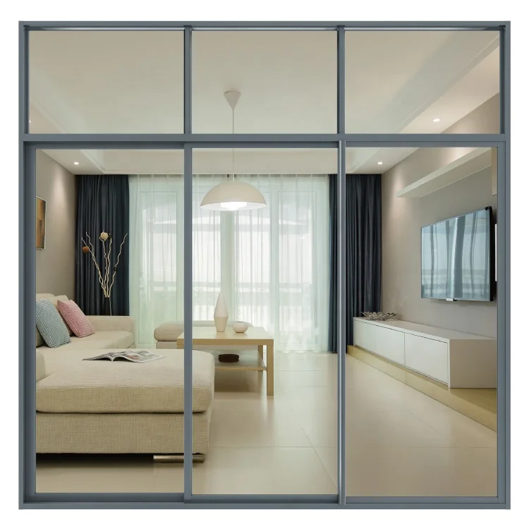 Factory Sale Glass Partition Aluminium Extruded Profile For Door Aluminium Sliding Door