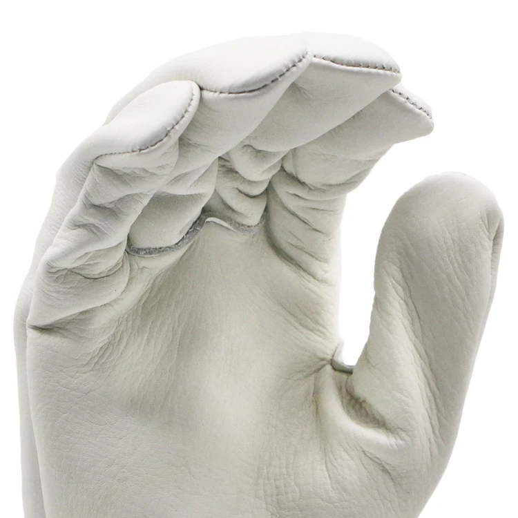 ENTE SAFETY Hot sell good quality heavy duty leather gloves single palm en388