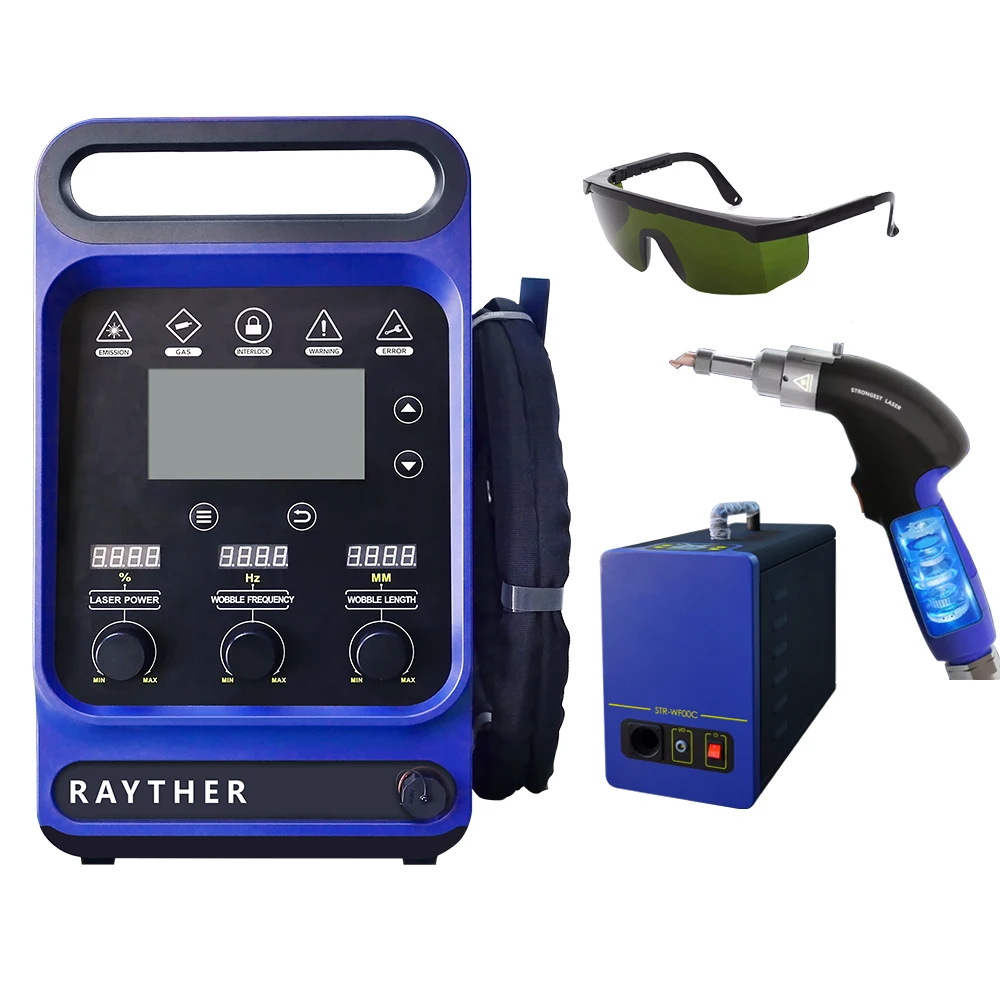 New Product 2024 Low Price Metal Aluminum Alloy SS CS 1500W 2000W 2500W Air Cooling Fiber Laser Welding Machine