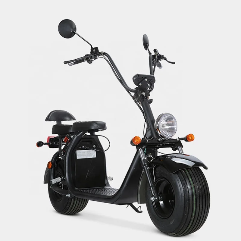 Wholesale Brushless Rechargeable Battery Golf Citycoco with EEC Two-wheel Scooter 60V 1001-2000W 30-50km/h Unisex(ae    )***