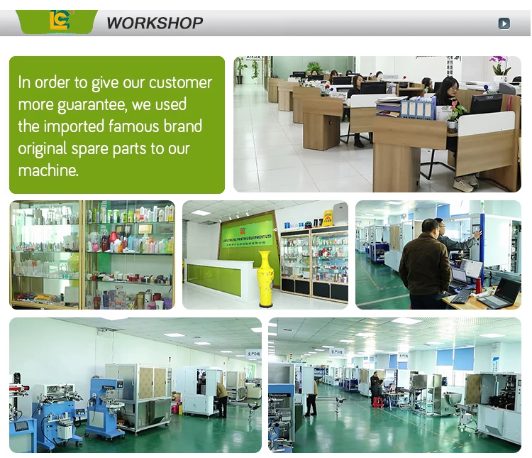 LC Brand Full Automatic Stationary Ruler Flat heat transfer machine with auto feeding and unloading for Plastic Rules