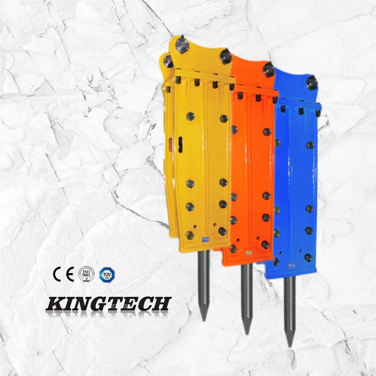 Excavator pc200 mini breaking forge korea rock hydraulic breaker hammer for sany excavator case 580