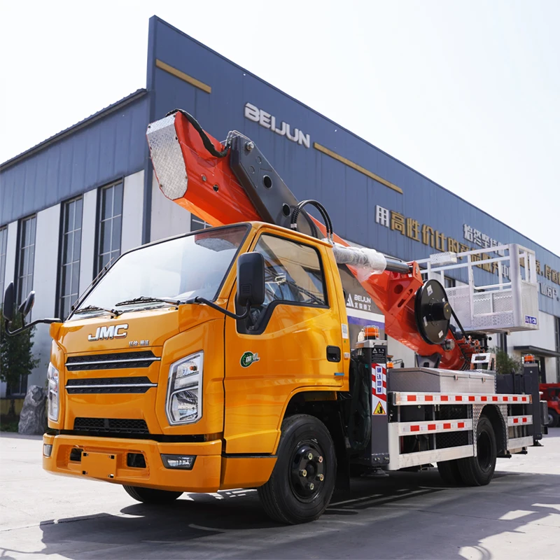 Aerial Work Truck 32M 36M Telescopic Aerial Platform Truck New Bucket Truck Platform Lift