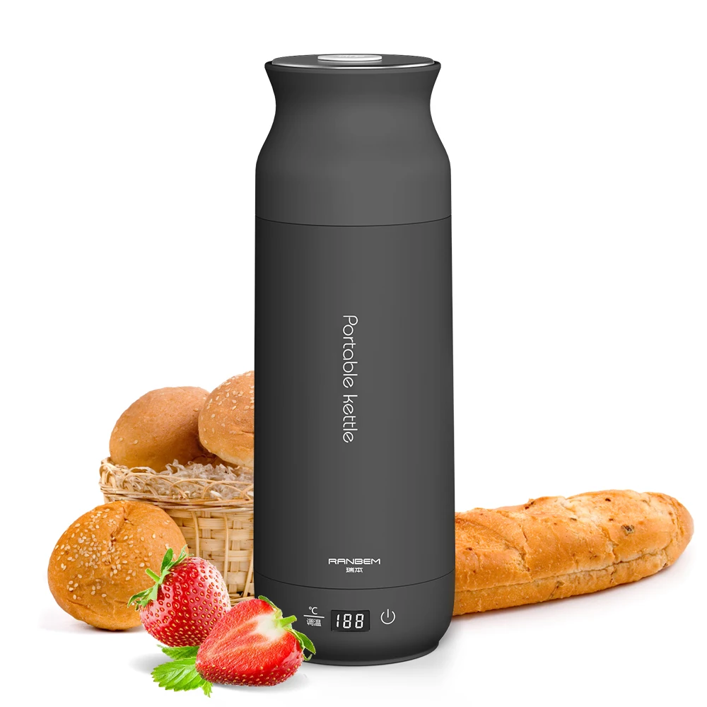 304 stainless steel plastic mini 0.4l  for hotel room water pink intelligent chinese 24 hour to keep warm electric kettle