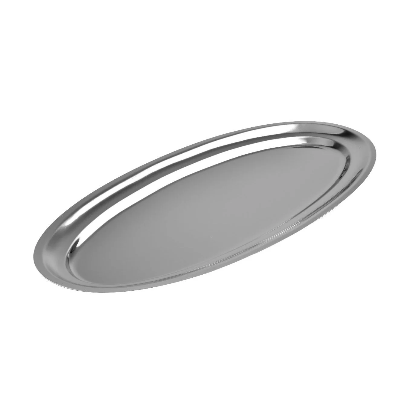 Handmade Silverware Metal Stainless Steel Food Serving Tary With Handles Premium Quality Large Size Metal Food Tray
