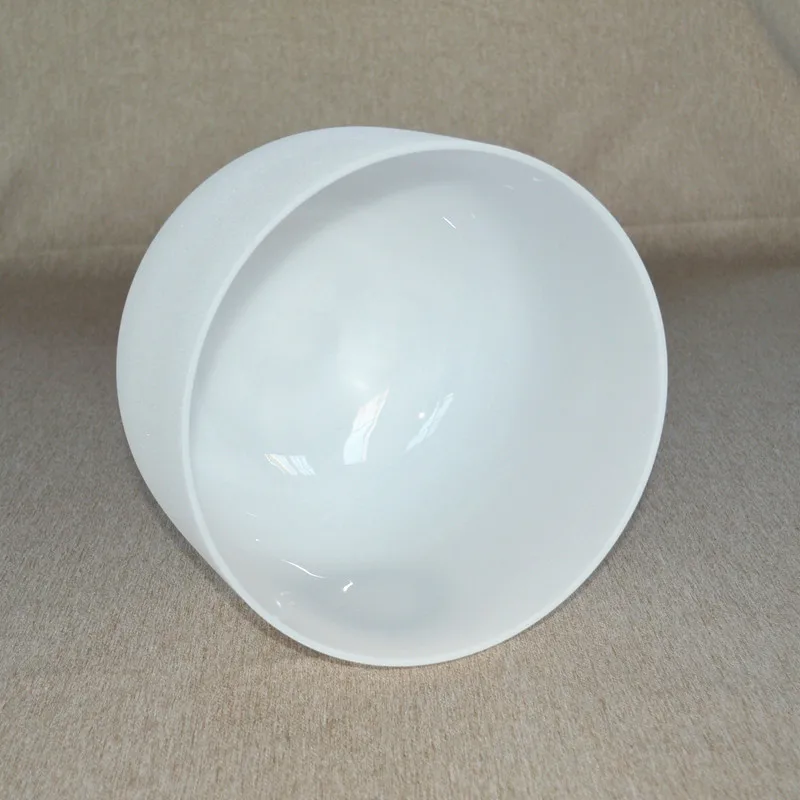 528 Hz Perfect Pitch Classic Frosted Quartz Crystal Singing Bowl for Pure and Peaceful