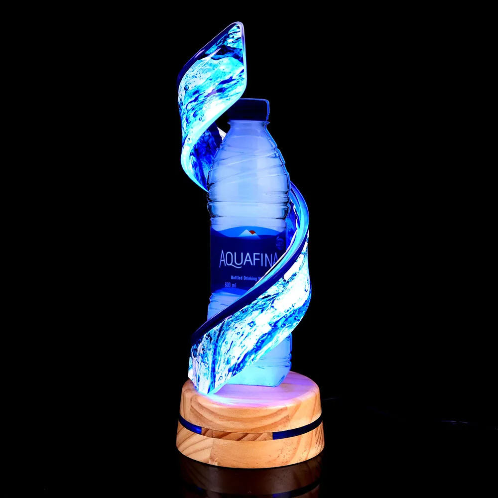 Напольная витрина для бутылки ликера на заказ/акриловая вина/витрина водки ciroc