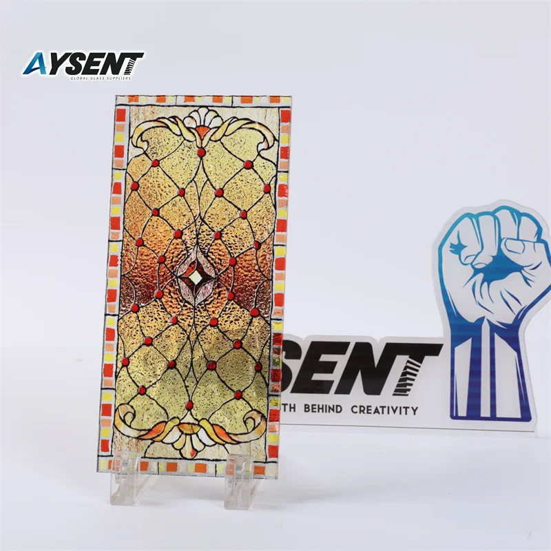 Interior Decorative Stained Glass Bespoke Stained Glass for Residential