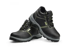 Custom Men Steel Toe Cap Shoes Construction Safety Work Boots