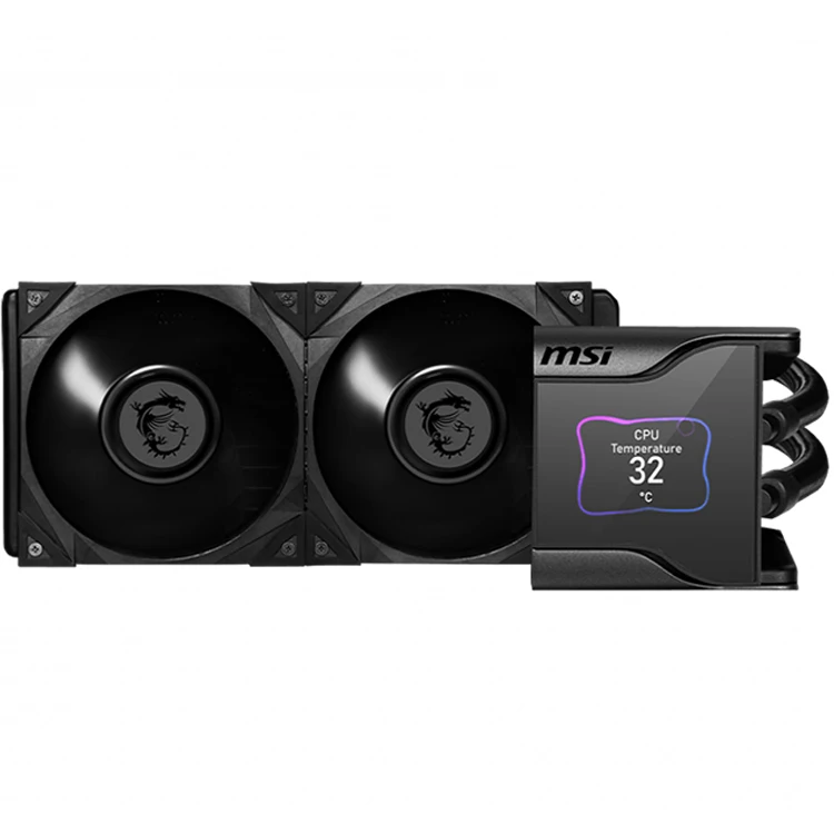 MSI MEG CORELIQUID S280 CPU Cooler Supports AM4 And Intel Socket With Liquid Cooler Desktop 2 Fans Water Cooling