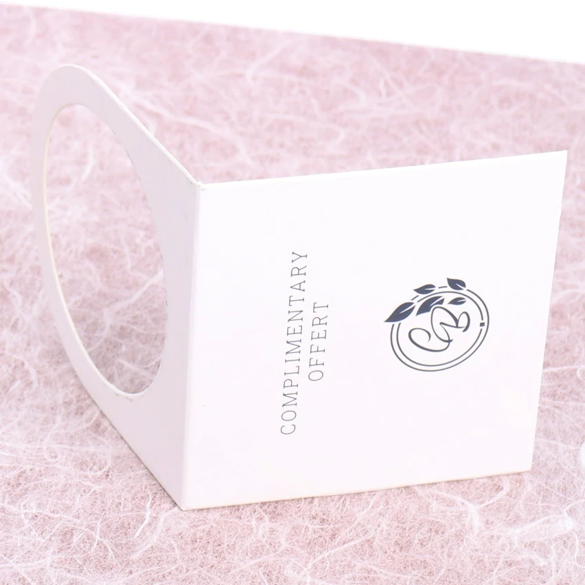 Paper Collar Label For Bottle Factory Wholesale  Logo Printed Textured Paper for Wines