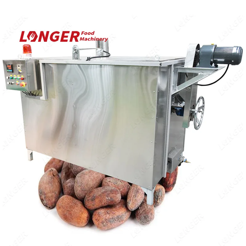 50Kg Batch Cacao Roaster Cocoa Bean Roasting Machine Promotion List