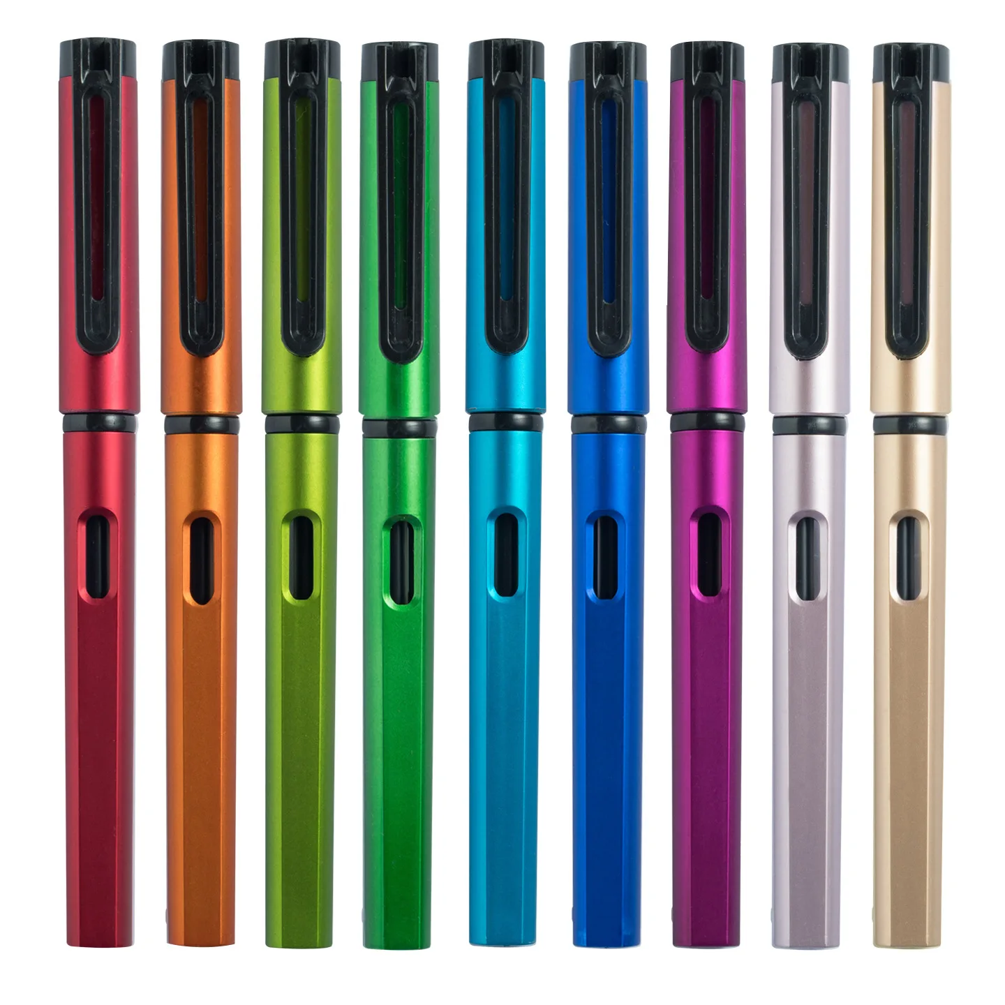 JPS ODM Caneta Esferografica Cheap Custom Logo Colors Test GOOD 0.5MM Plastic Gel Pen