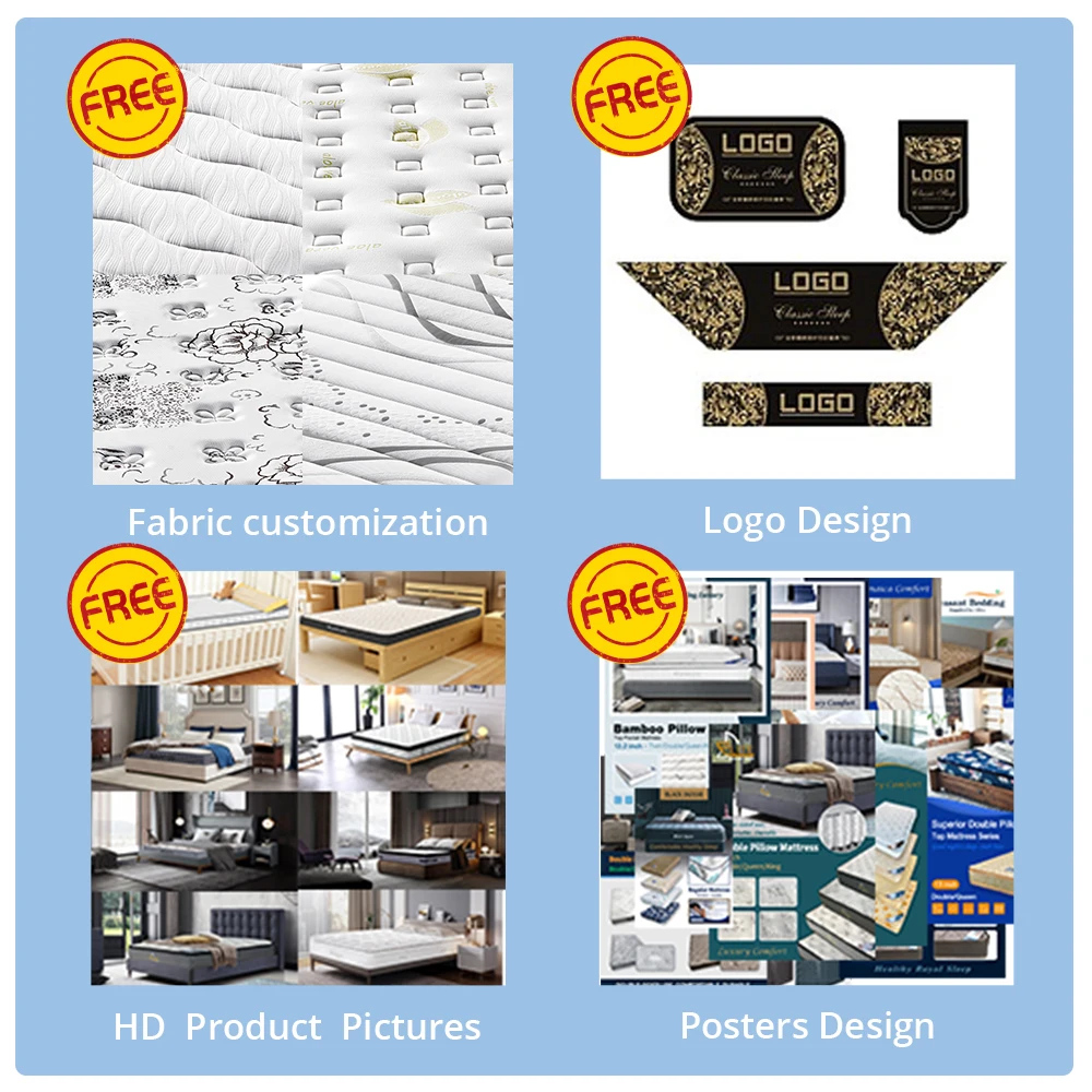 Single Queen Size Customized Roll in Box Bonnell Inner Spring air Fiber Filling comfort Cheap Orthopedic Mattress