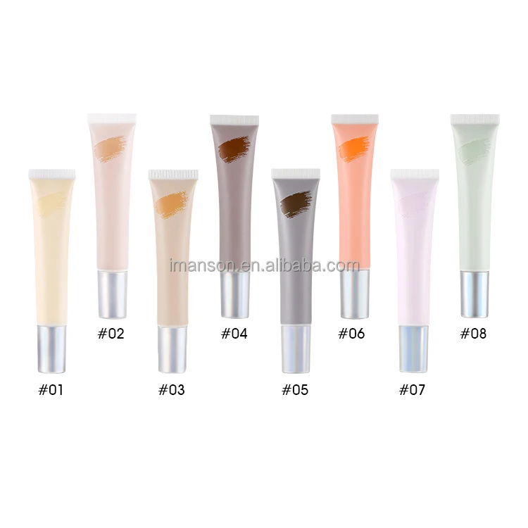 Full Coverage Correcting Concealer Cream Waterproof Private Label 8 Color Liquid Concealer