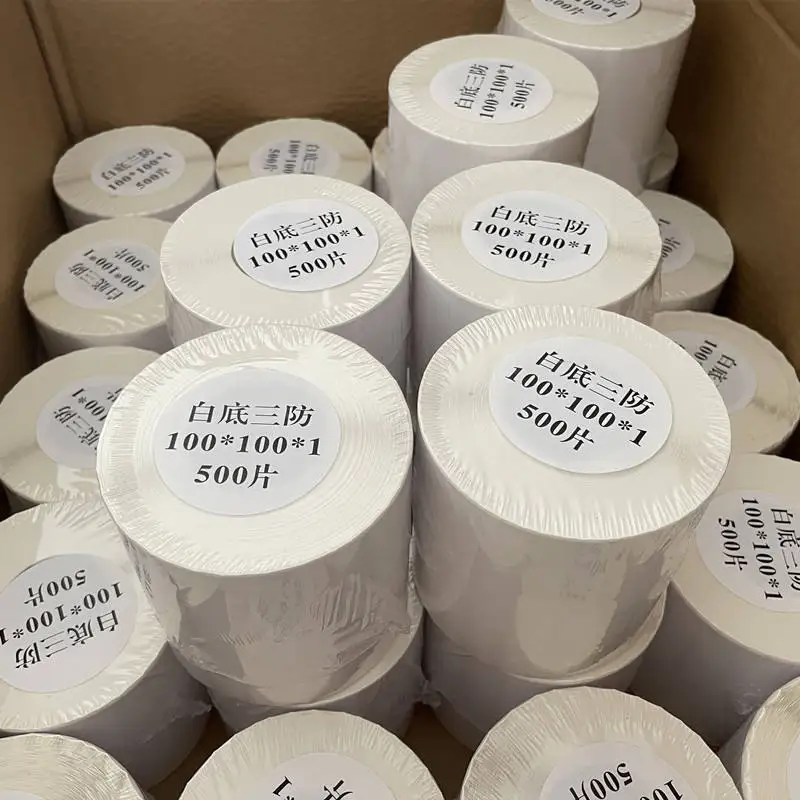 Premium Direct Thermal Label Sticker Paper Roll Thermal Printer Label