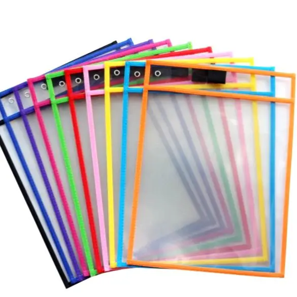 Детская сумка для сухих документов, Сумка для документов со стираемыми чернилами, прозрачная швейная сумка для домашних животных