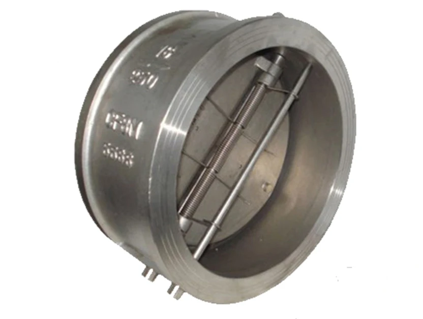 ductile iron carbon steel wafer check valve for water