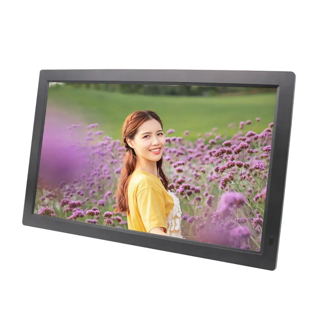 Android Wi Fi 24 дюймов ЖК дисплей Мониторы 12 в коммерческих рекламы Full HD 1920*1080P Цифровая фоторамка