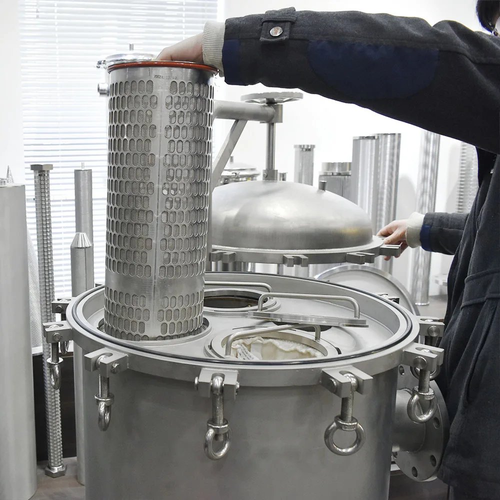 Ingredients Agitated Nutsche Filter Vacuum Filter Bag Housing