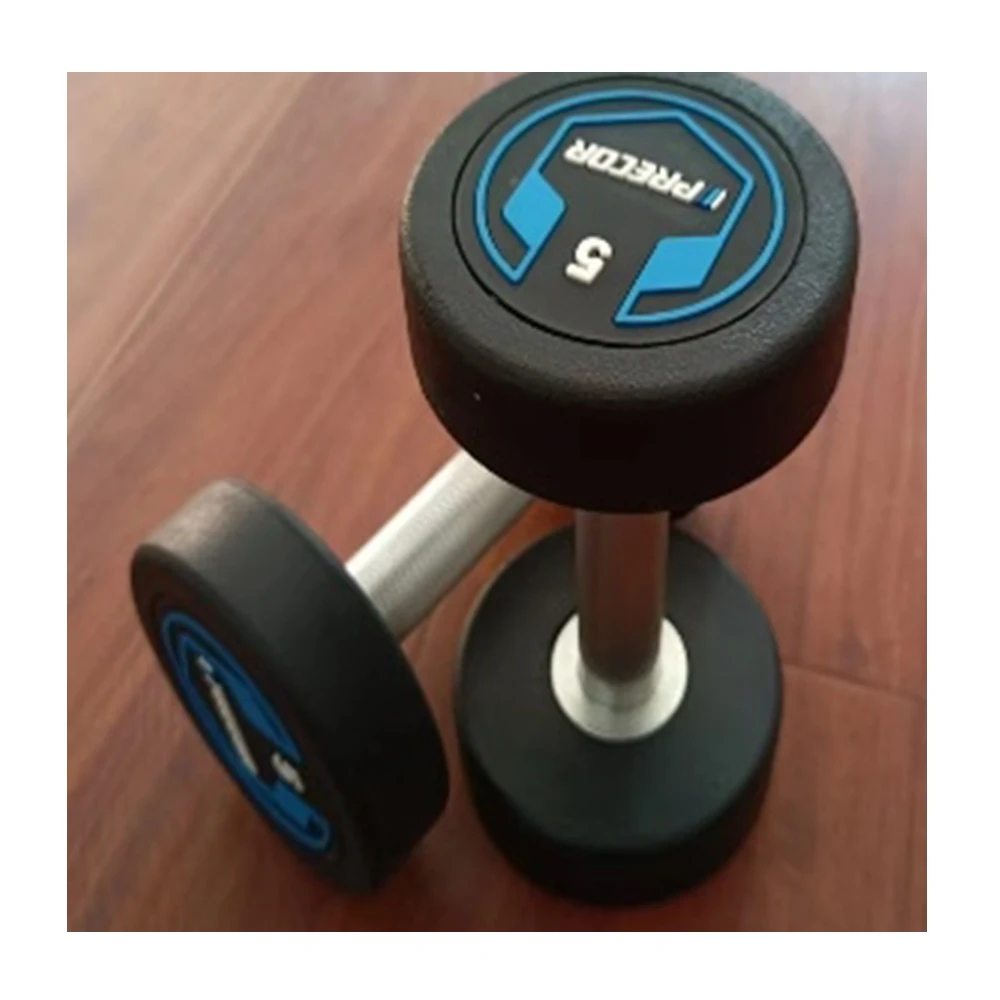 35lbs High-Performance Fitness Dumbbells with Hex Rubber Design Reliable Weights Dumbbells for Home and Gym Use