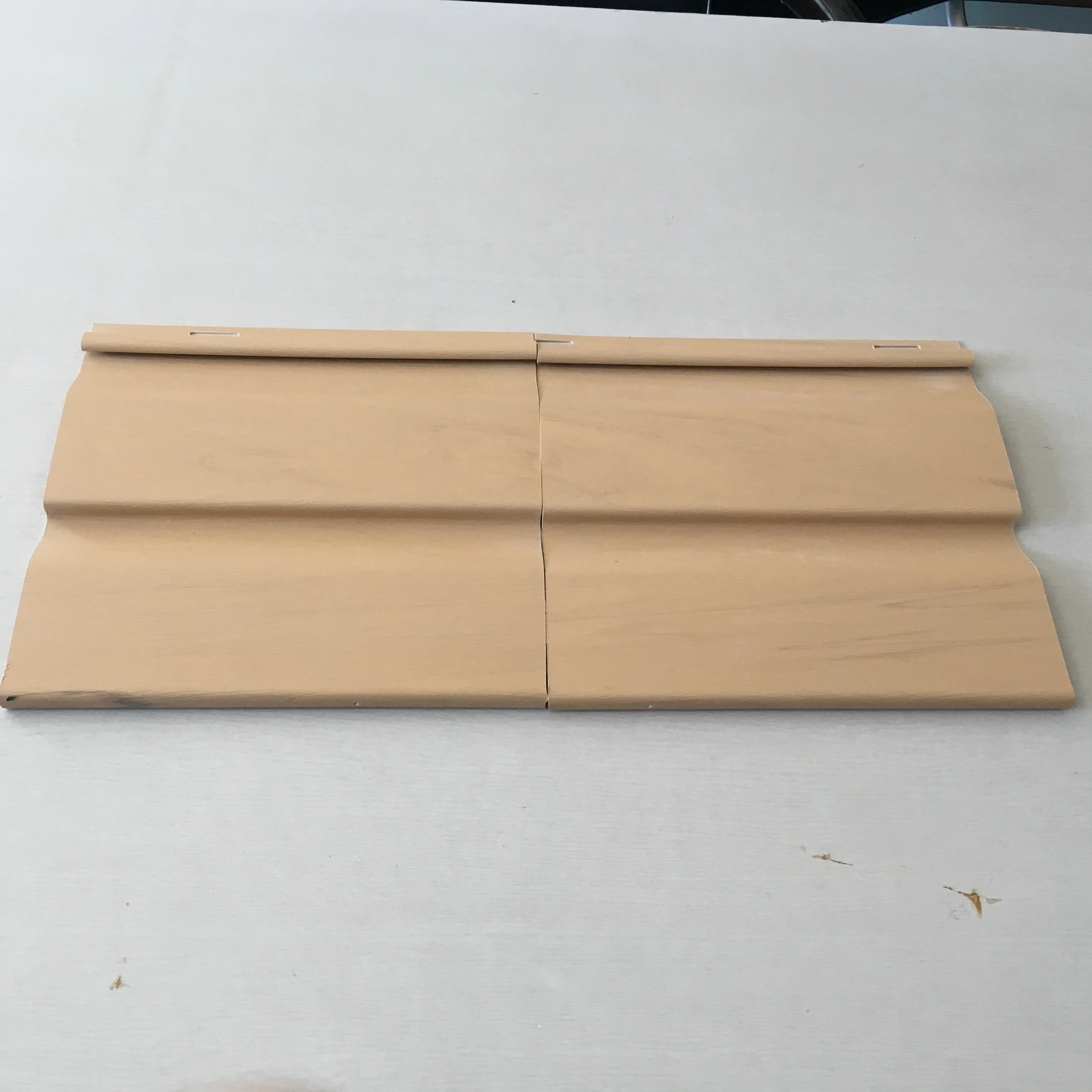 customized Embossing Wood Grain exterior pvc vinyl siding