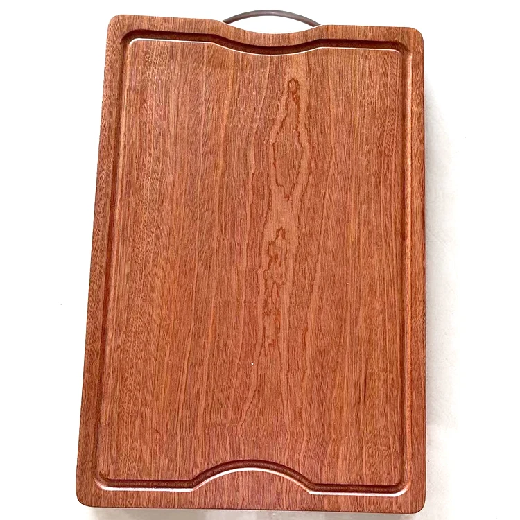ReddishBrown Natrual Color Wood Cutting Board Kitchen Walnut Wood Cutting Boards with handle