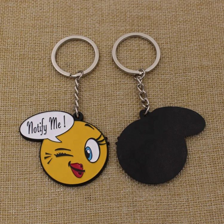 Promotion wholesale new design rocket shape metal keychain