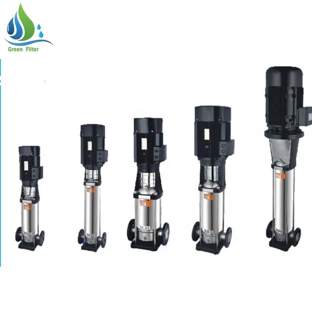 high lift head mechAnical seal motor 0.75kw 50hz vertical multistage centrifugal water pump