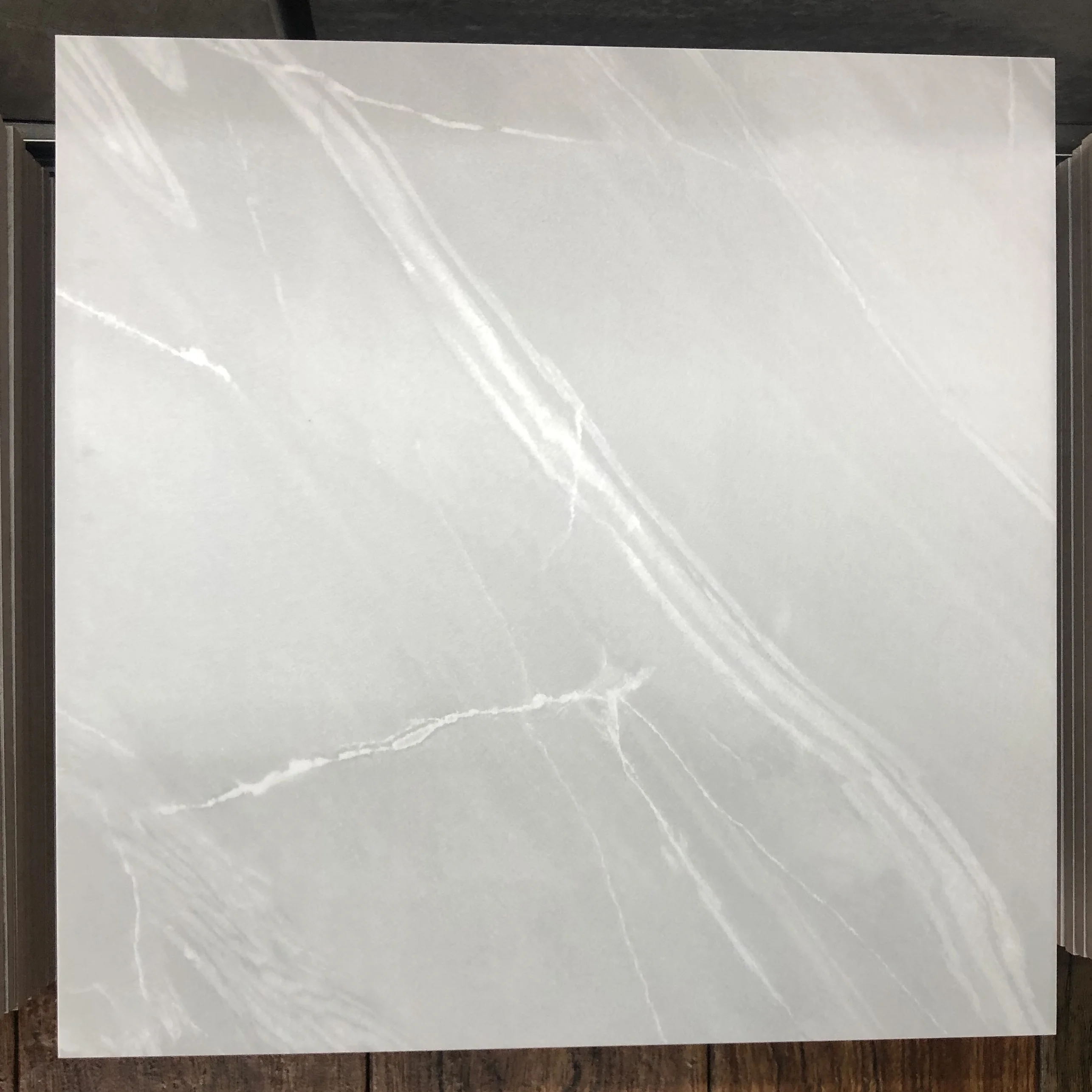 
 30x30 60x60 Популярная 3D струйная Ванная Кухня нескользящая матовая серая керамическая напольная плитка в Европе  