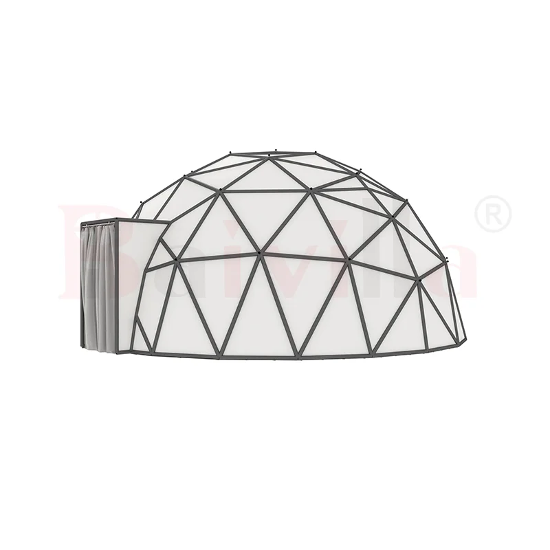 Baivilla 5 Star Quality Outdoor Dome Trade Show Tent Houses With Bath For Home