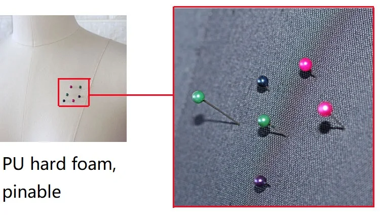 Fabric Dress Form Sewing Adjustable Linen Half Mannequins Female Mannequin Torso